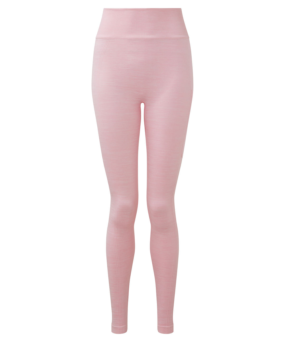 Women's TriDri® recycled seamless ''3D fit'' multi-sport flex leggings - Light Pink Melange