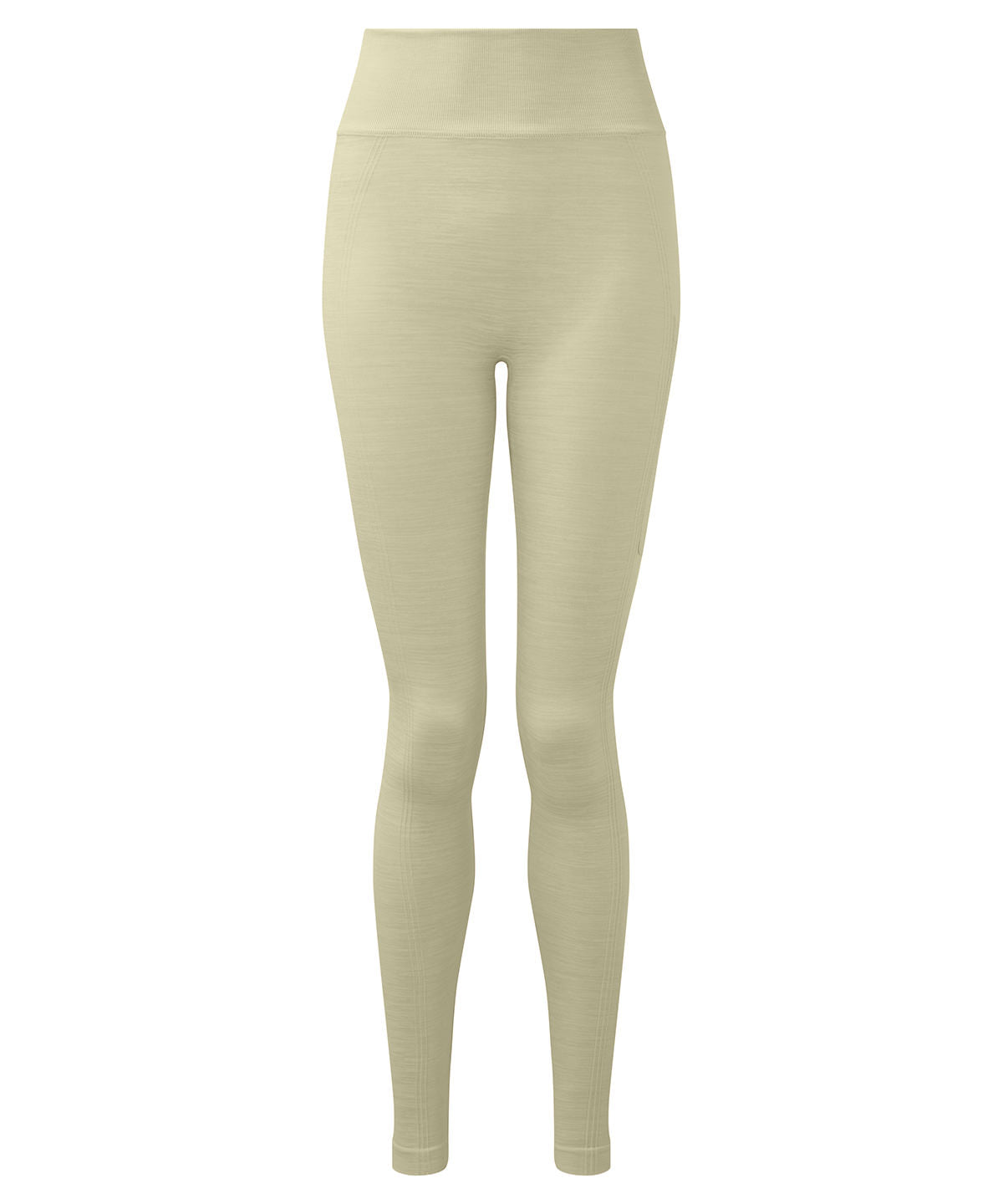 Women's TriDri® recycled seamless ''3D fit'' multi-sport flex leggings - Sage Green Melange