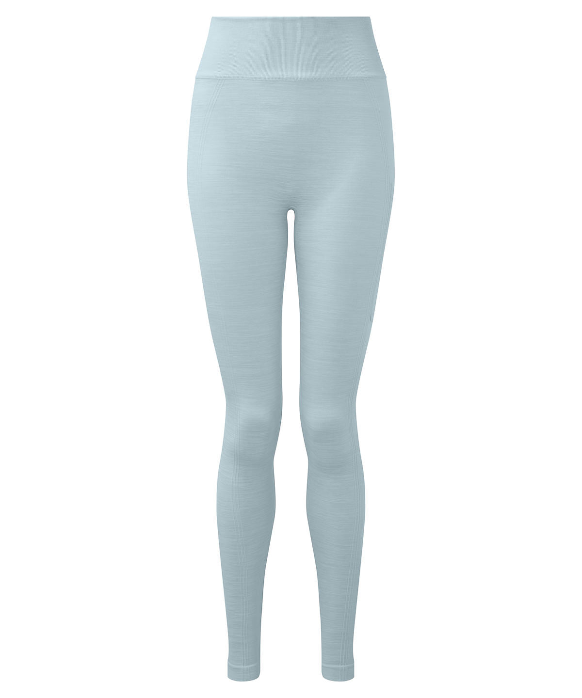 Women's TriDri® recycled seamless ''3D fit'' multi-sport flex leggings - Sky Blue Melange