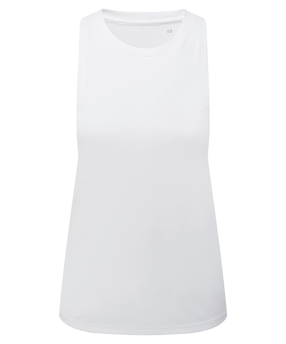 Women's TriDri ion-charge easy fit tank top - White