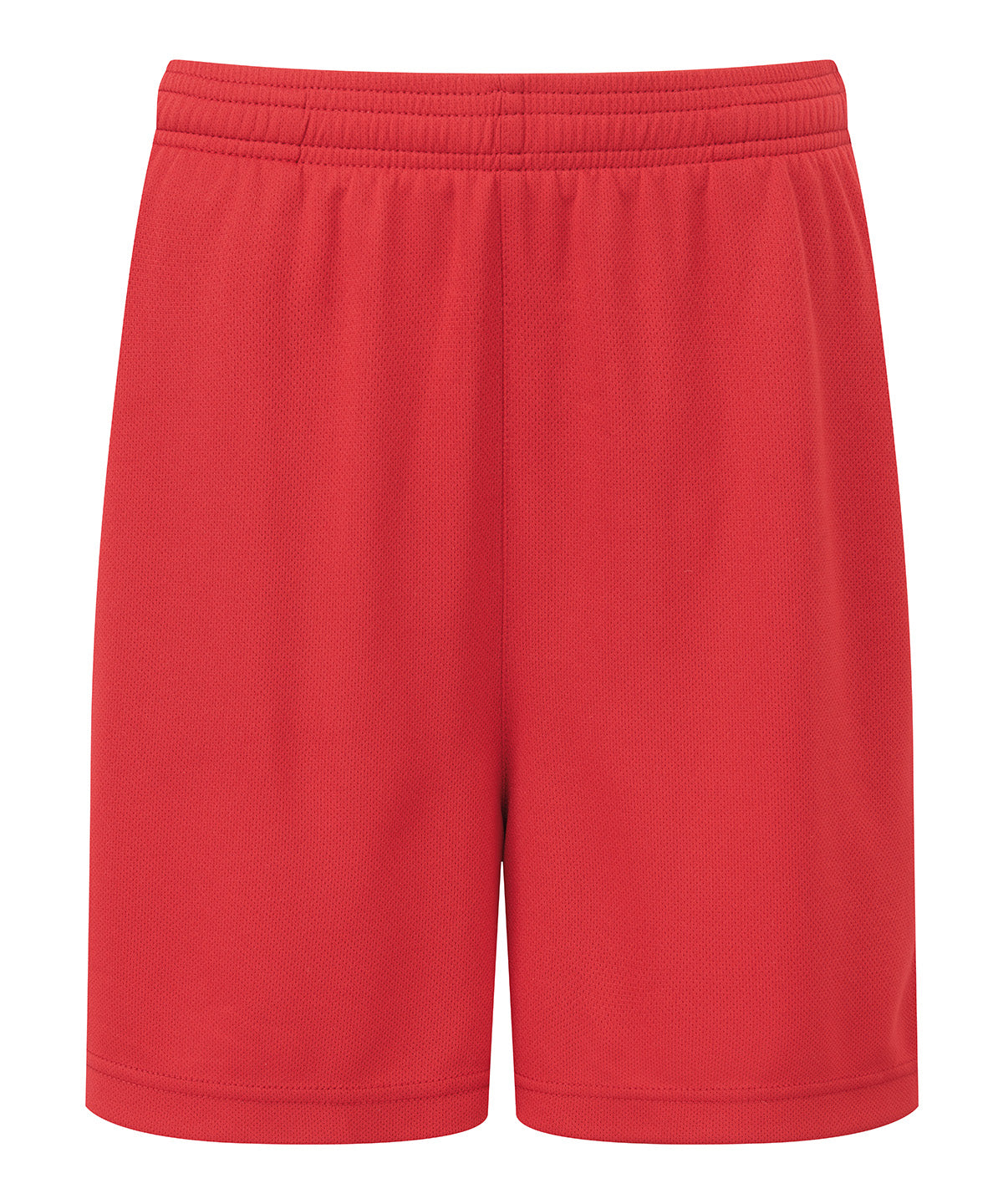 Kids TriDri® ion-charge performance shorts - Fire Red