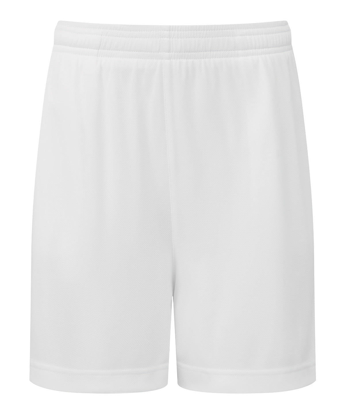 Kids TriDri® ion-charge performance shorts - White