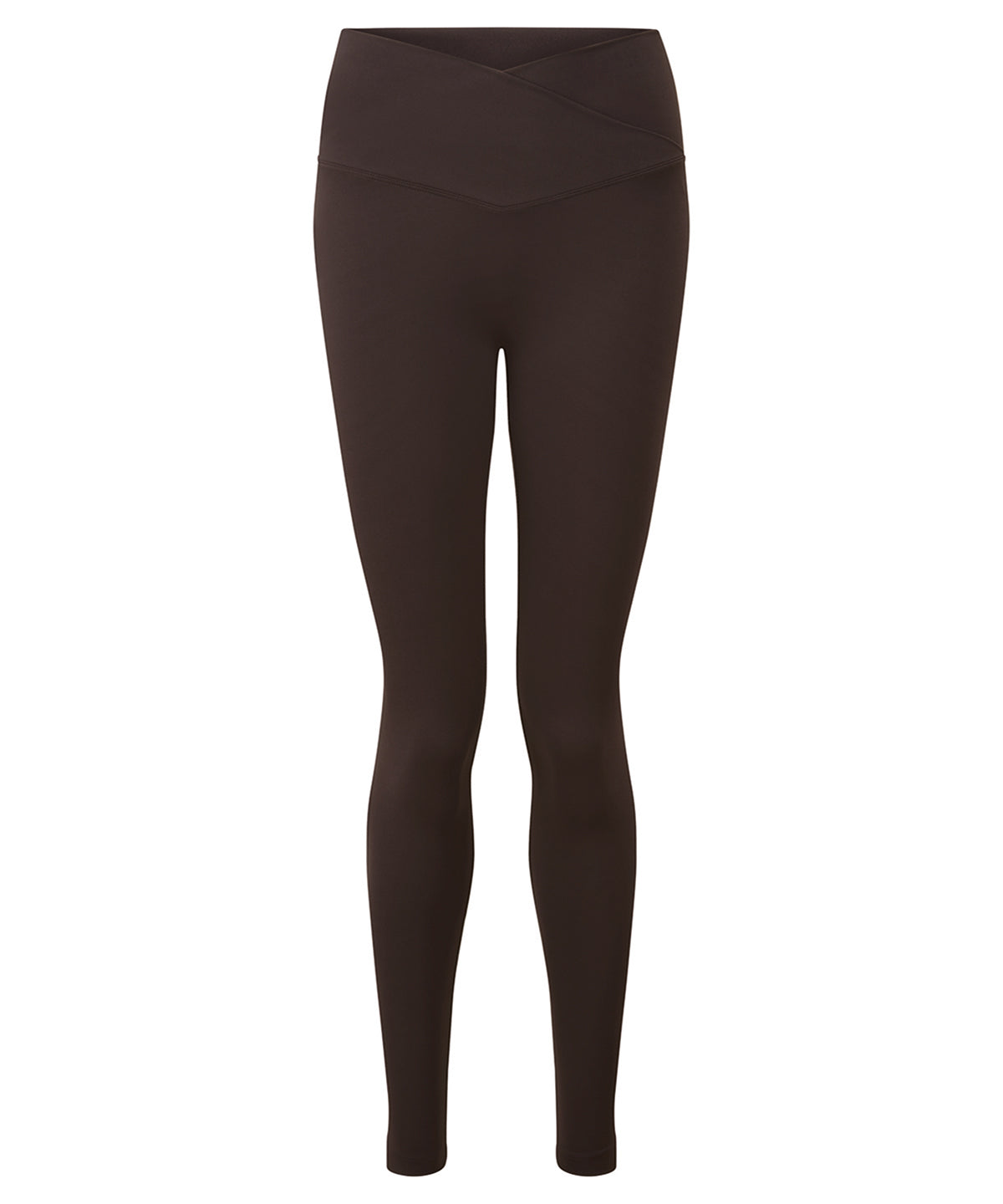 Women's TriDri recycled luxe leggings - Chocolate