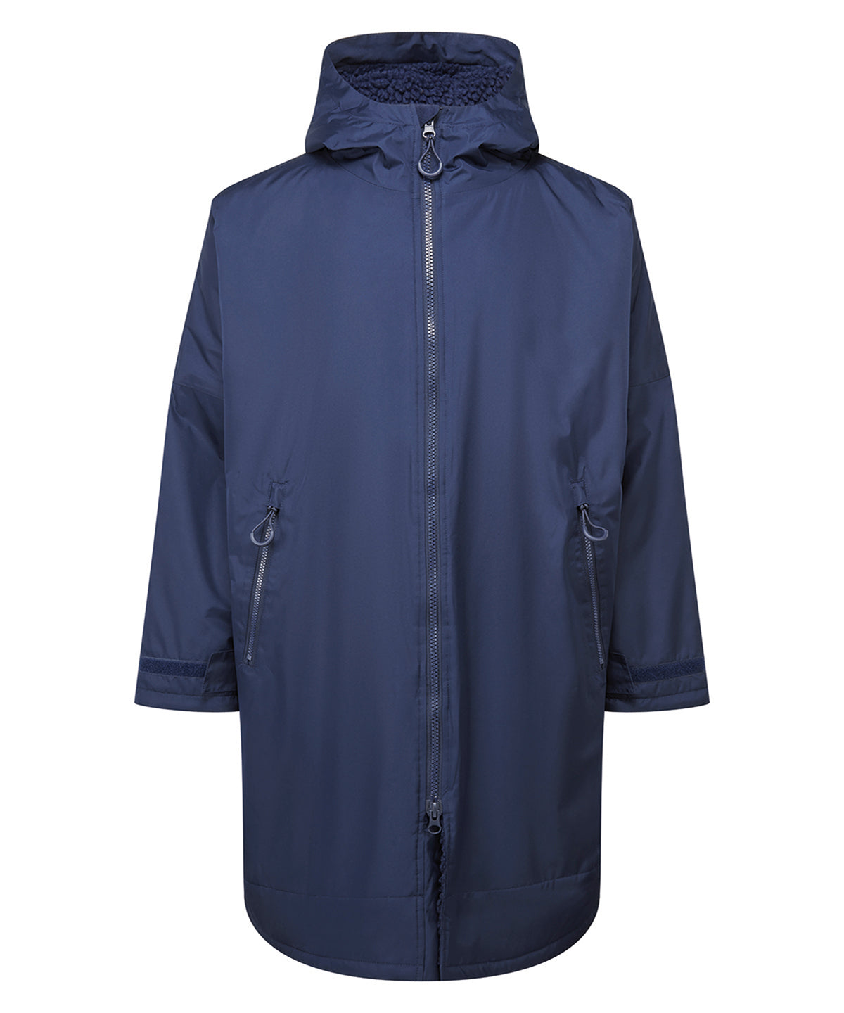 Tridri® Recycled all-seasons waterproof changing robe - Navy/Navy