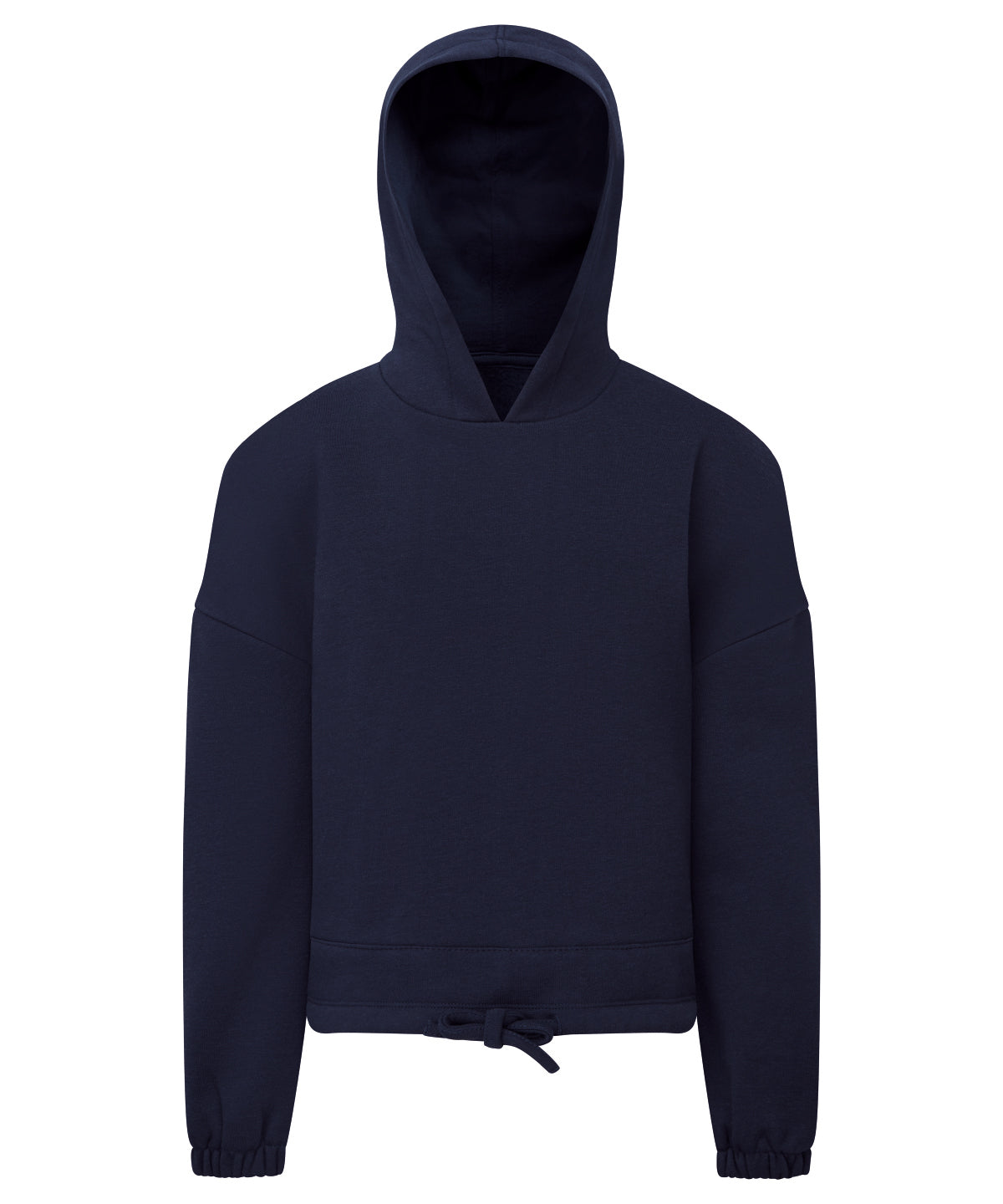 Kids TriDri® recycled cropped oversize hoodie - Navy
