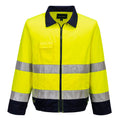 Madrid Hi-Vis Contrast Bomber Jacket