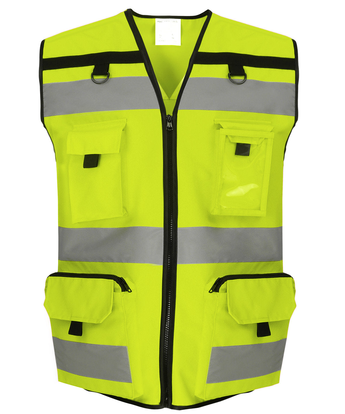 Hi-vis ripstop tool vest (HVW108) - Hi-vis Yellow