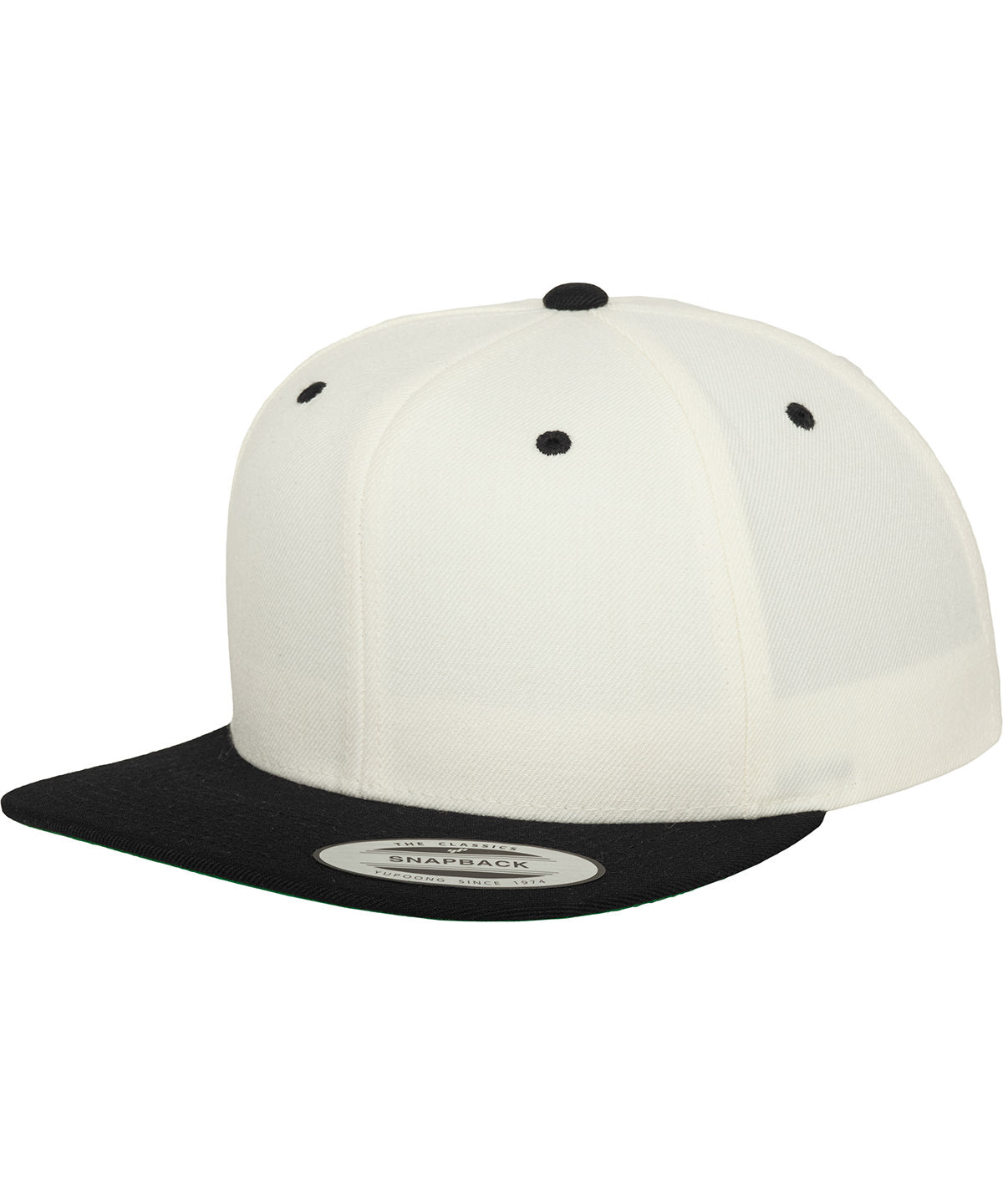 The classic snapback 2-tone  (6089MT) - Natural/Black