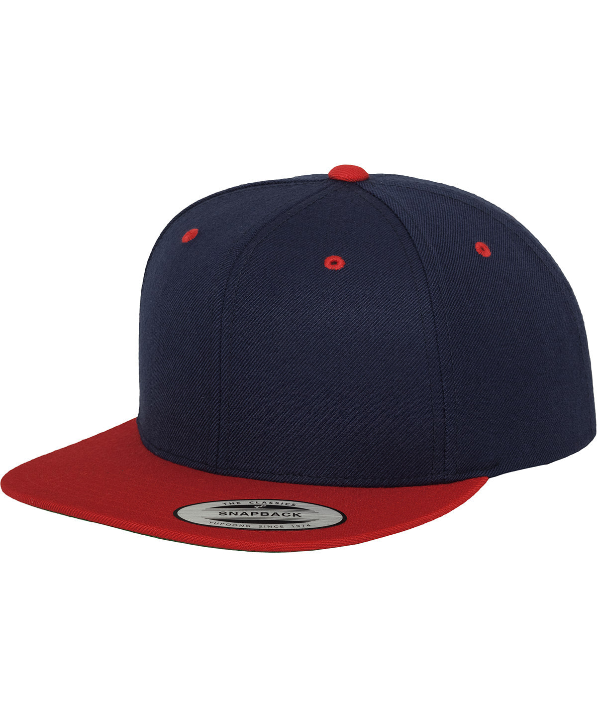 The classic snapback 2-tone  (6089MT) - Navy/Red