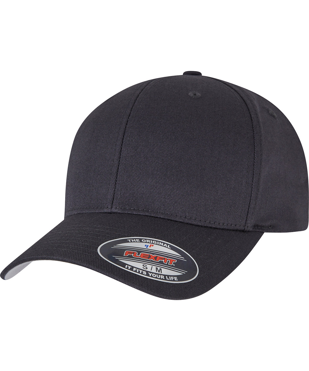 Flexfit fitted baseball cap (6277) - Charcoal