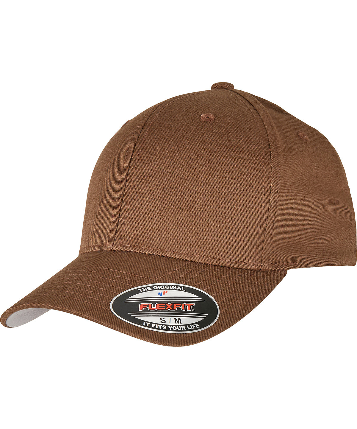 Flexfit fitted baseball cap (6277) - Coyote/Brown