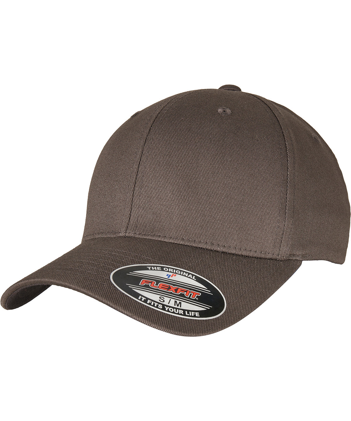 Flexfit fitted baseball cap (6277) - Dark Grey/Dark Grey