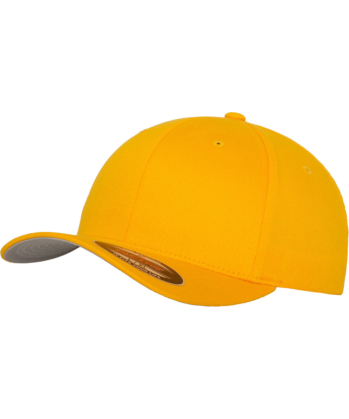 Flexfit fitted baseball cap (6277) - Gold
