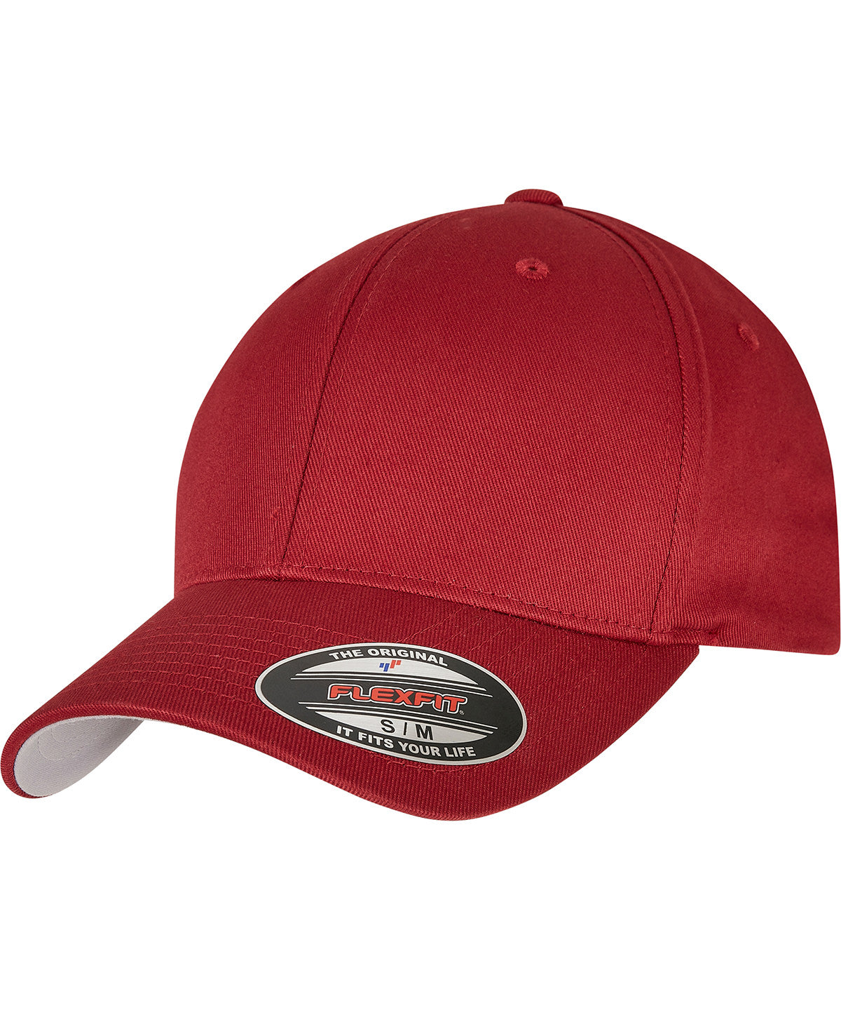 Flexfit fitted baseball cap (6277) - Rose Brown