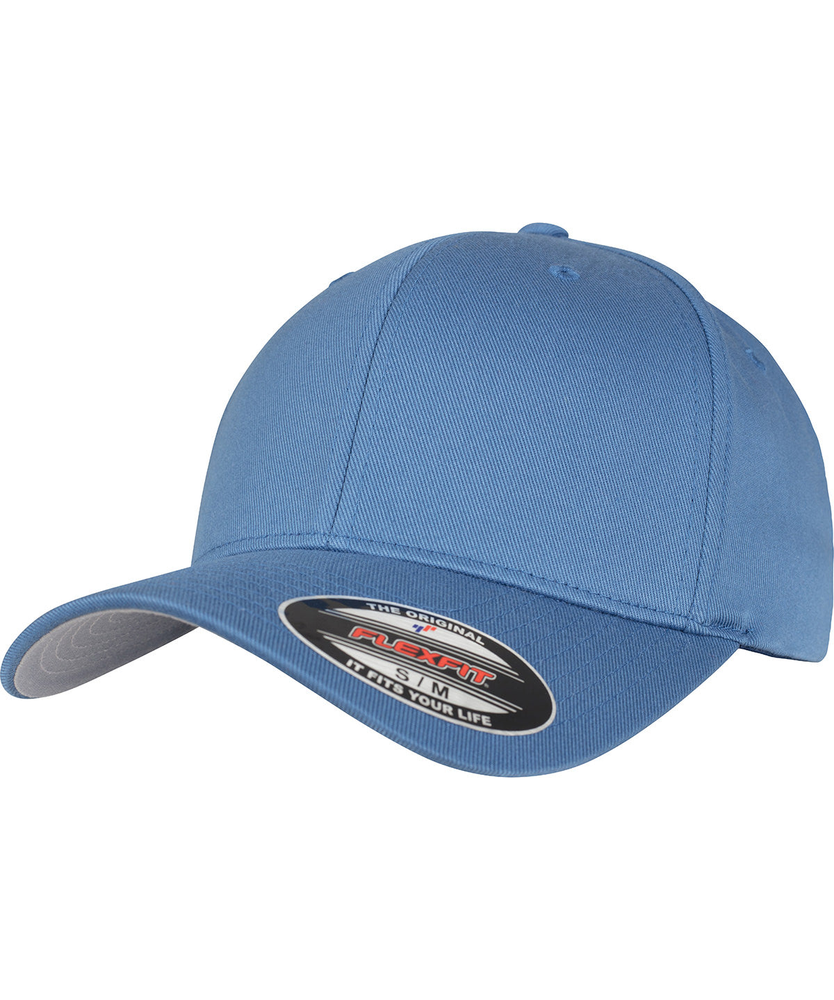 Flexfit fitted baseball cap (6277) - Slate Blue