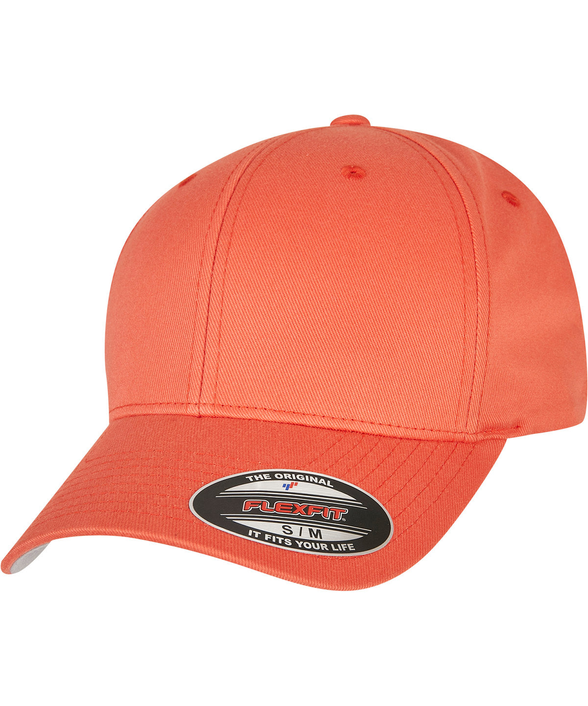 Flexfit fitted baseball cap (6277) - Spicy Orange