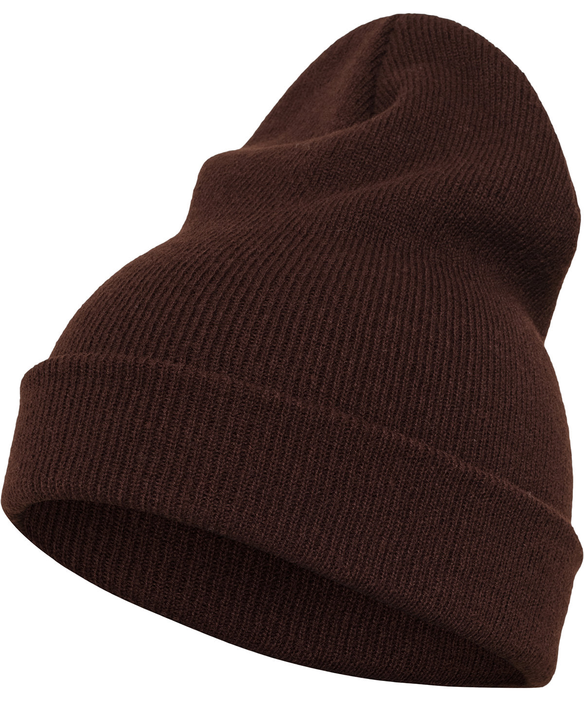 Heavyweight long beanie (1501KC) - Brown