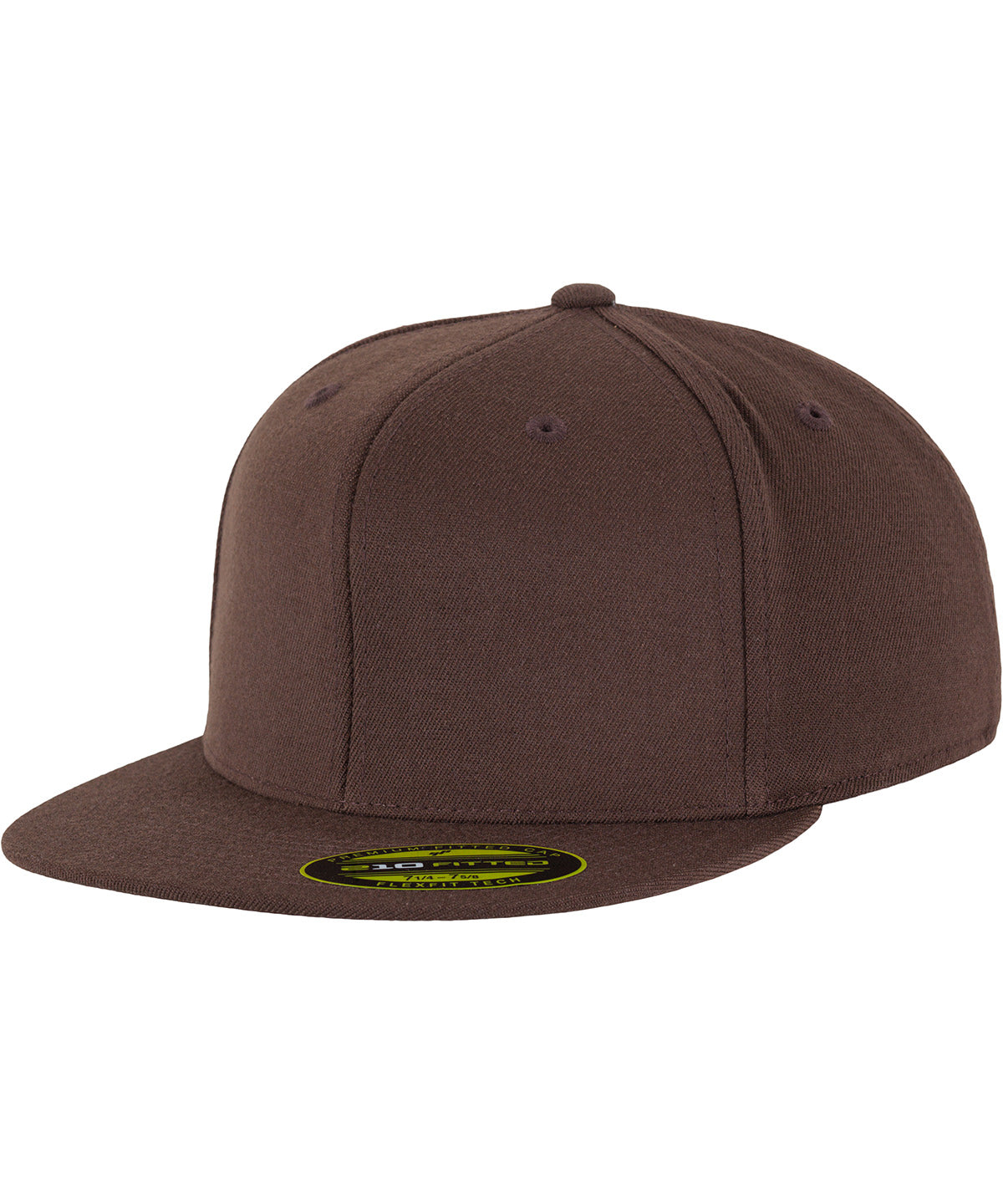 Premium 210 fitted cap (6210) - Brown