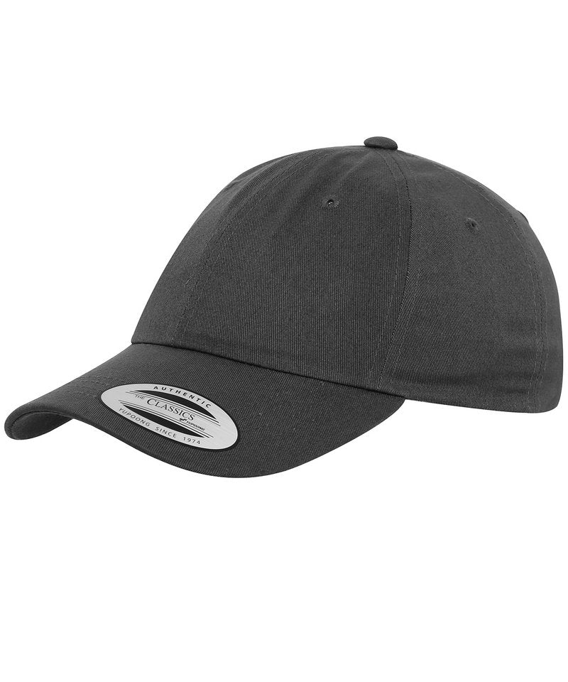 Dad hat baseball strap back (6245CM) - Dark Grey