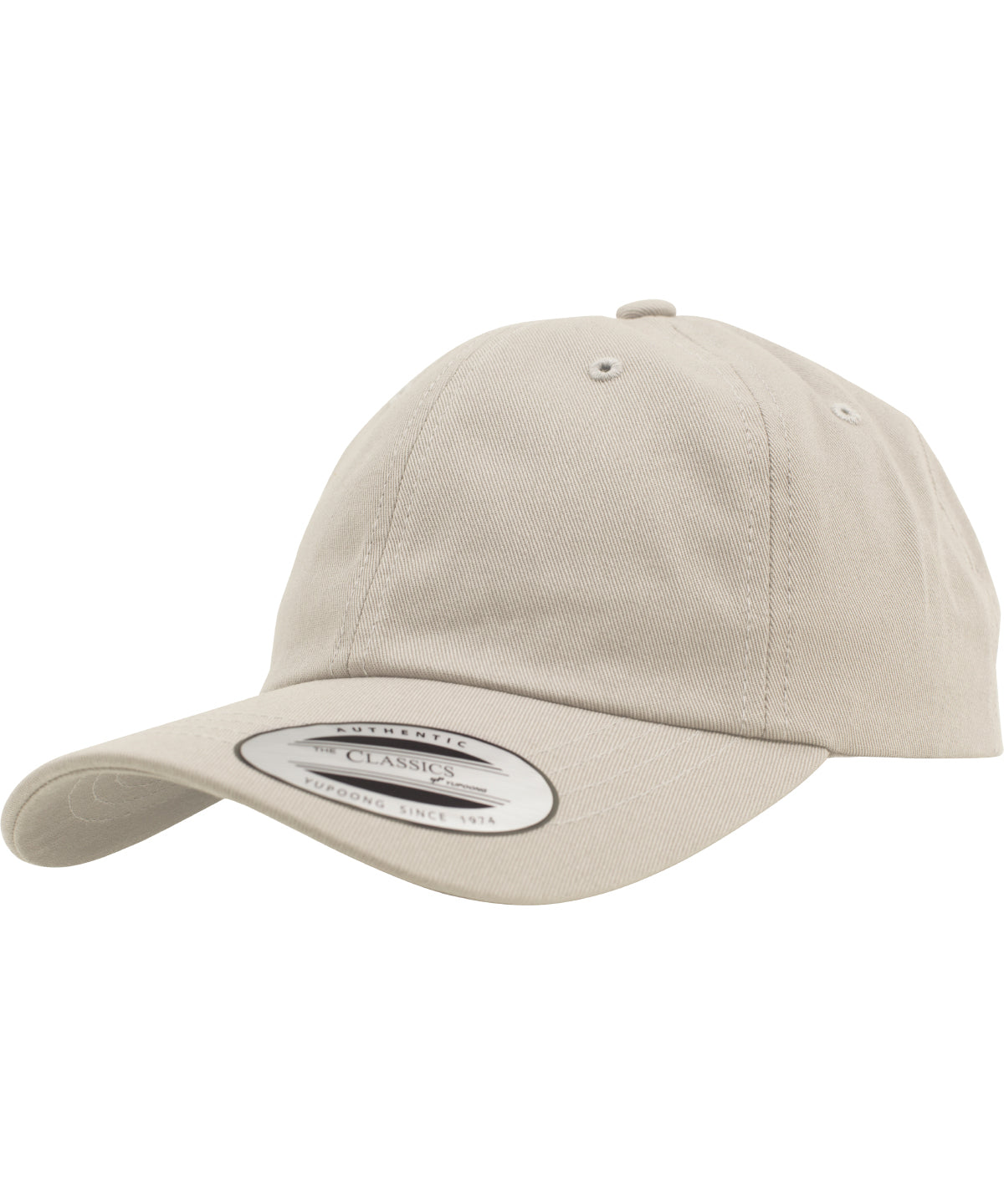 Dad hat baseball strap back (6245CM) - Stone