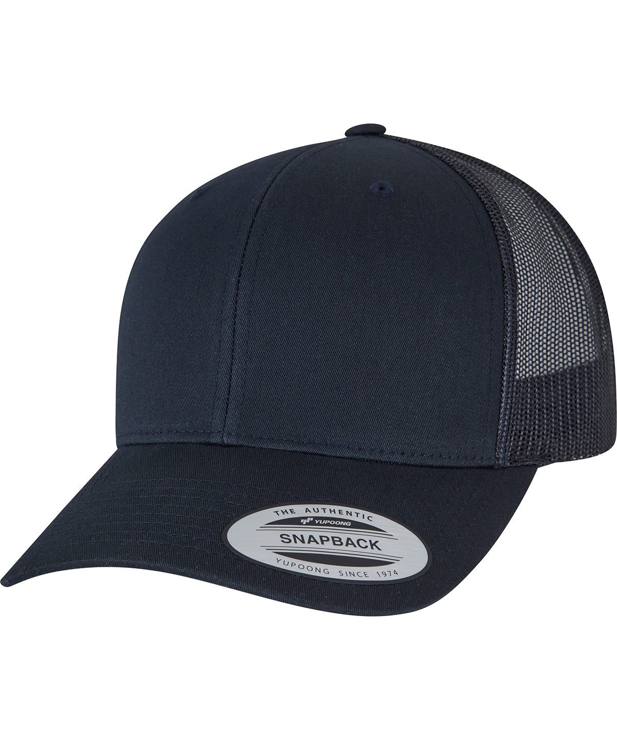 Retro trucker cap (6606) - Dark Navy