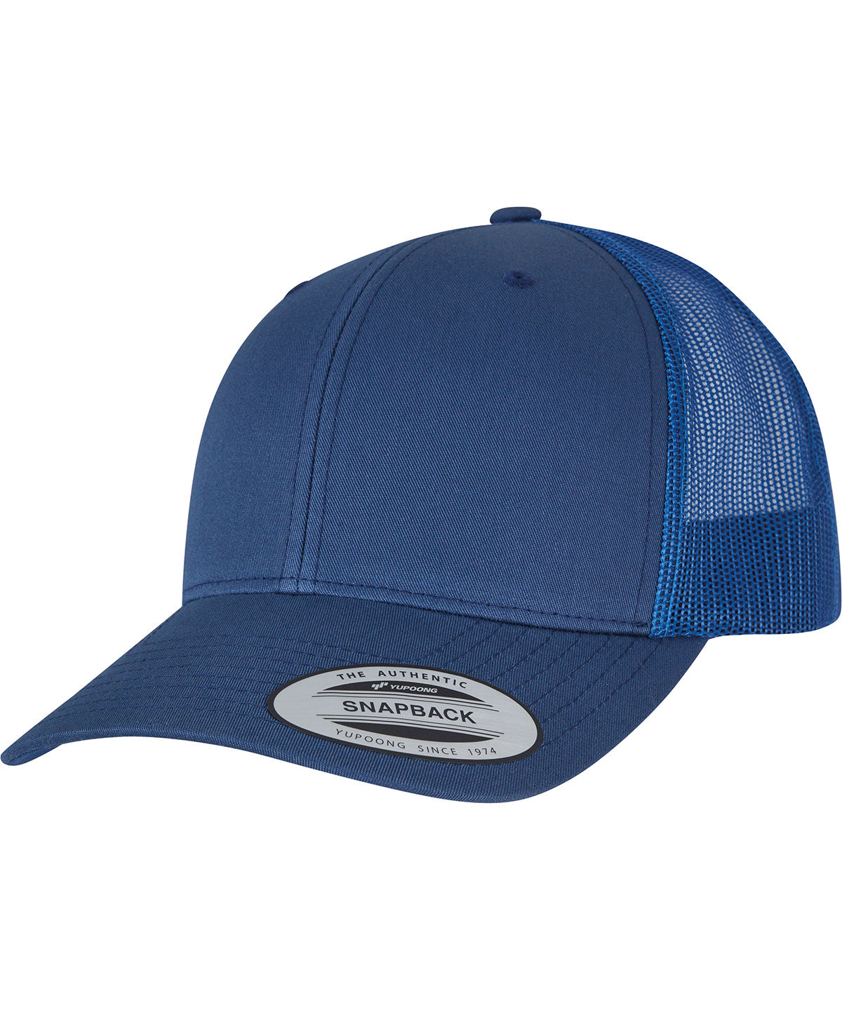 Retro trucker cap (6606) - Light Navy