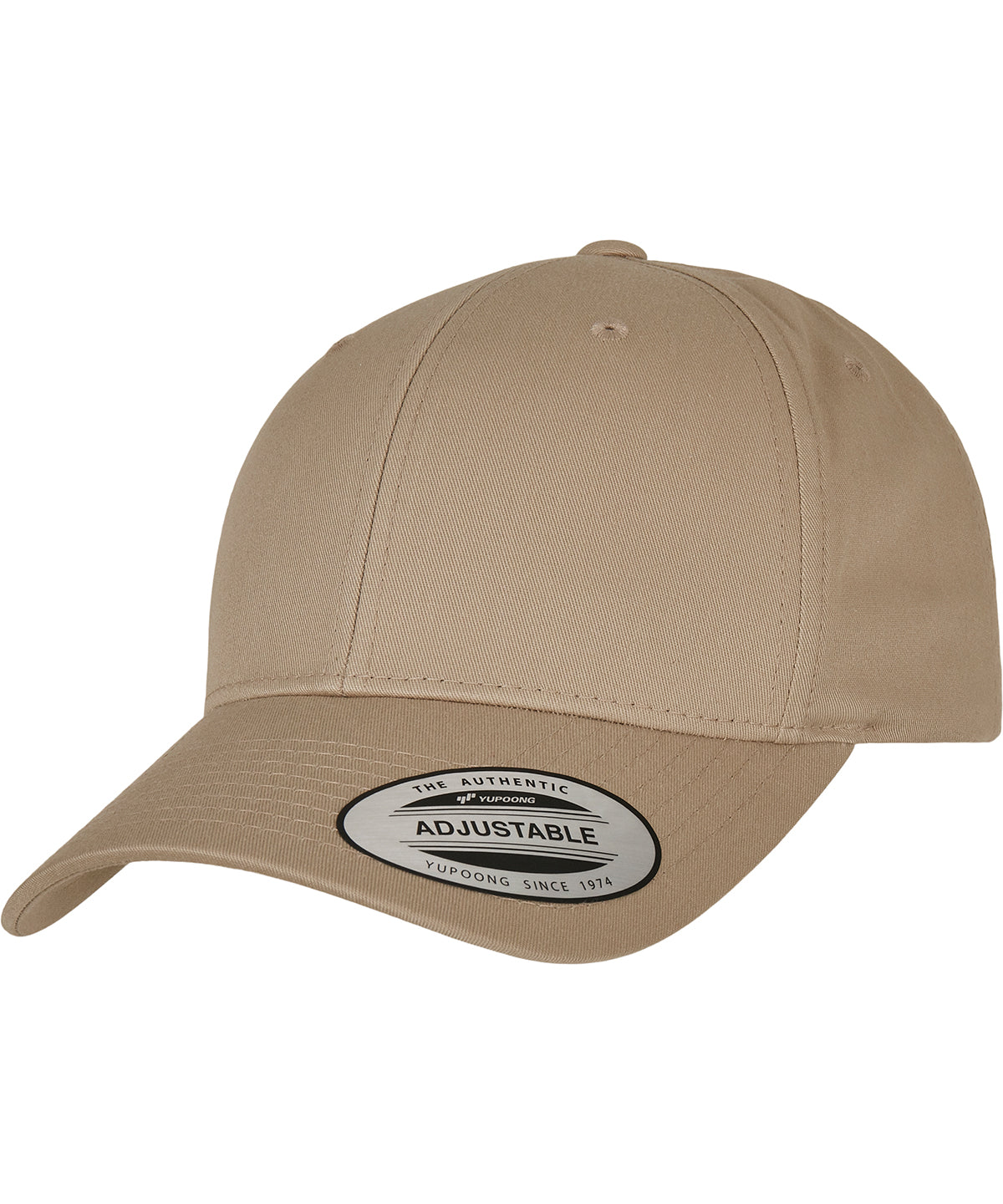 Curved classic snapback (7706)(7706) - Khaki