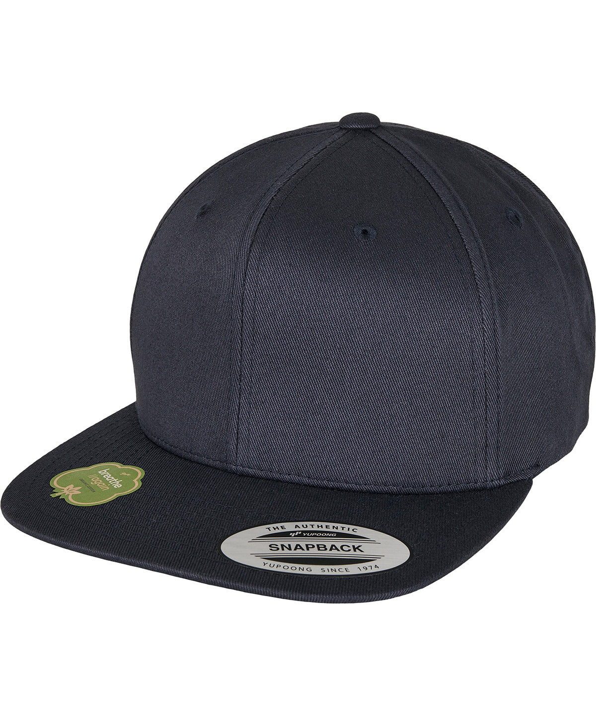 Organic cotton snapback (6089OC) - Dark Navy