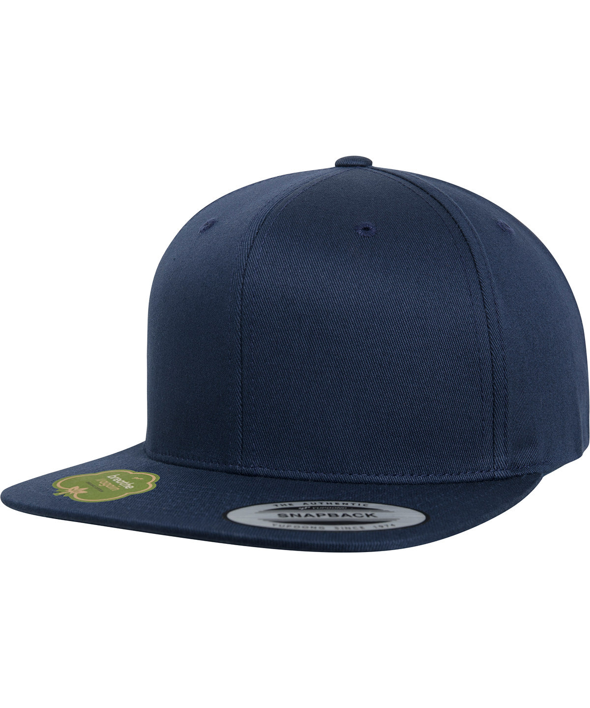 Organic cotton snapback (6089OC) - Navy