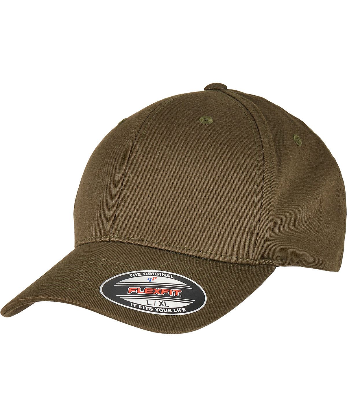 Flexfit organic cotton cap (6277OC) - Burnt Olive
