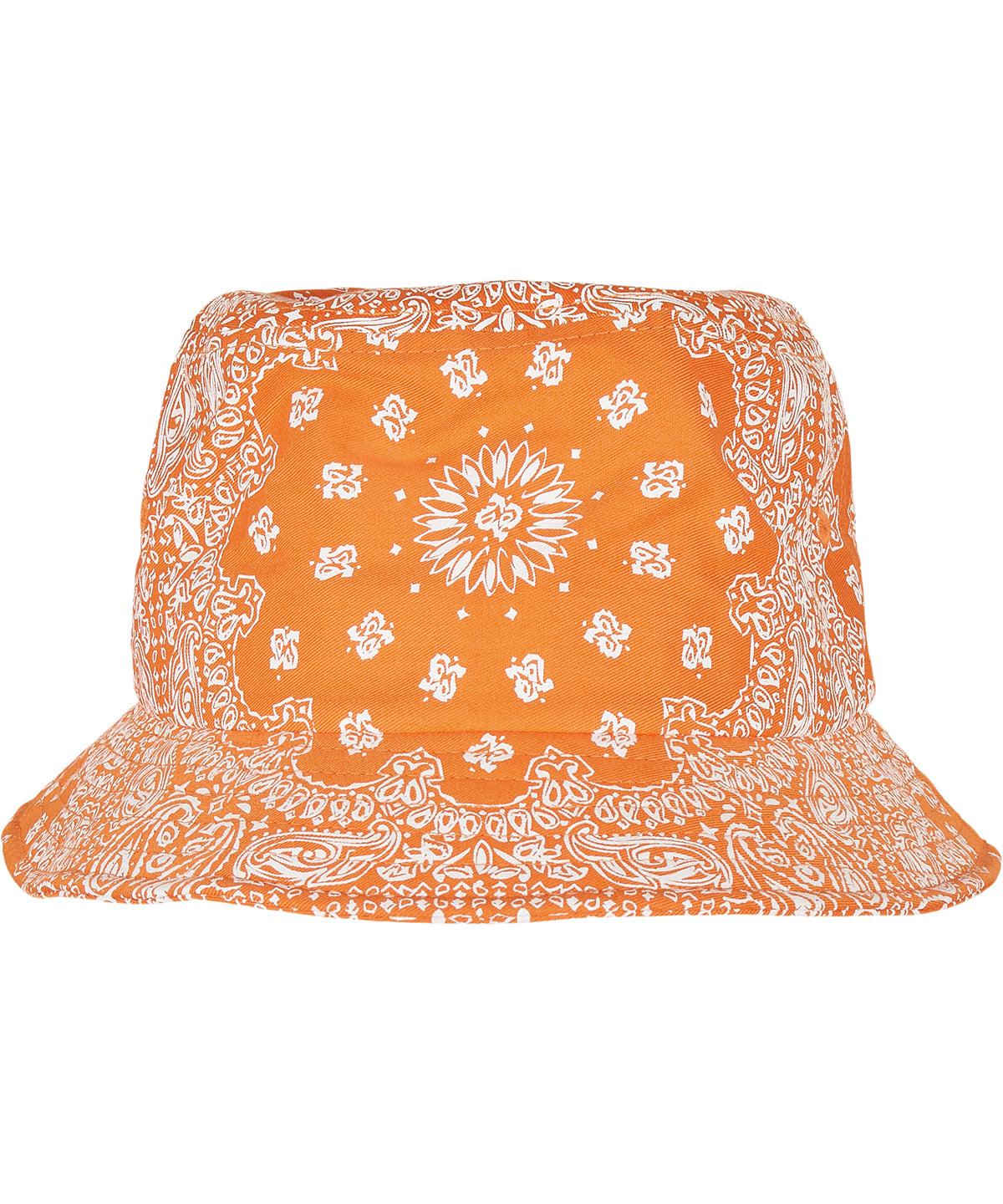 Bandana print bucket hat (5003BP) - Orange