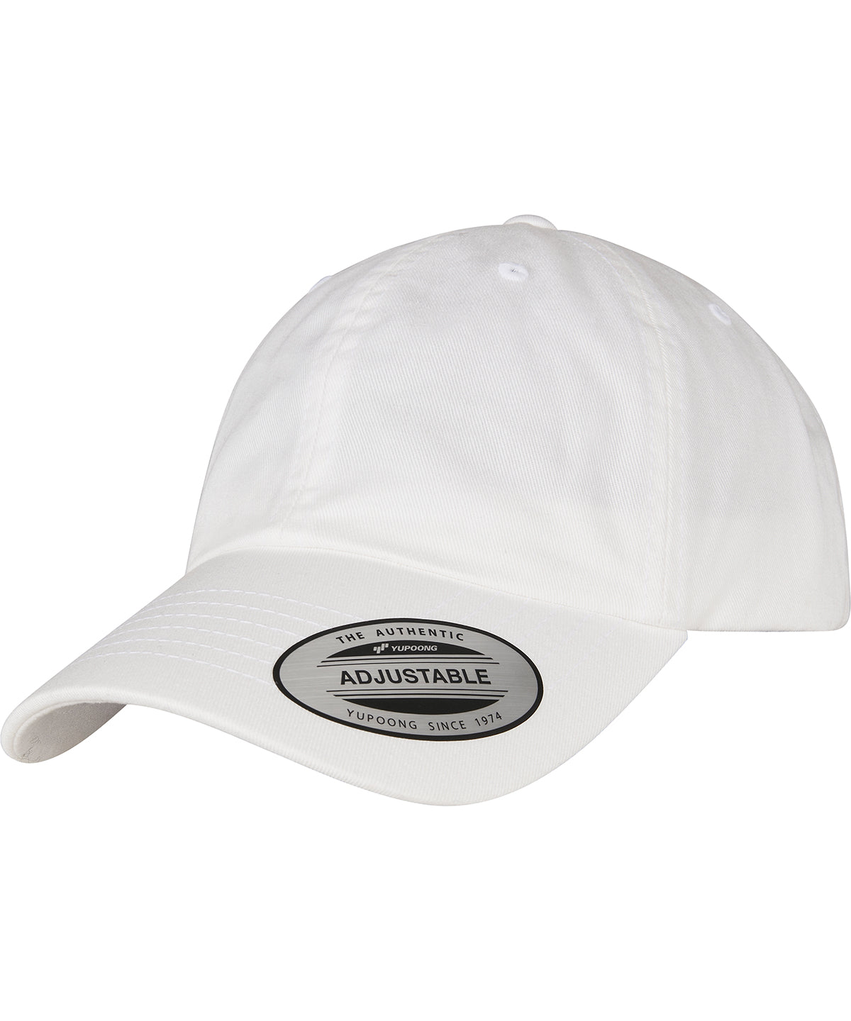 Eco-wash dad cap (6245EC) - White