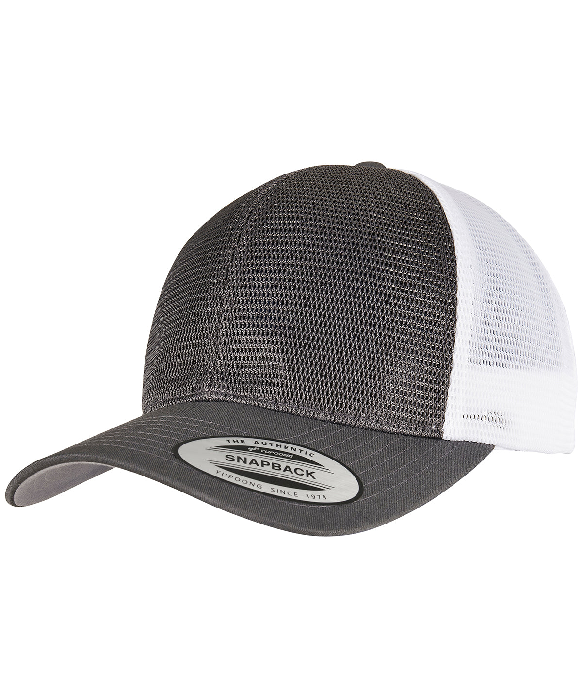 360° omnimesh 2-tone cap (6360T) - Charcoal/White