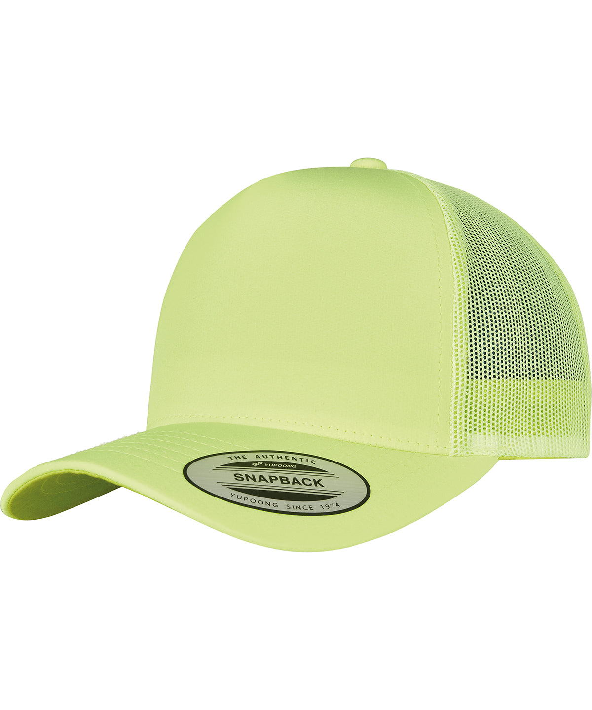 Neon retro trucker (6506NT) - Neon Yellow