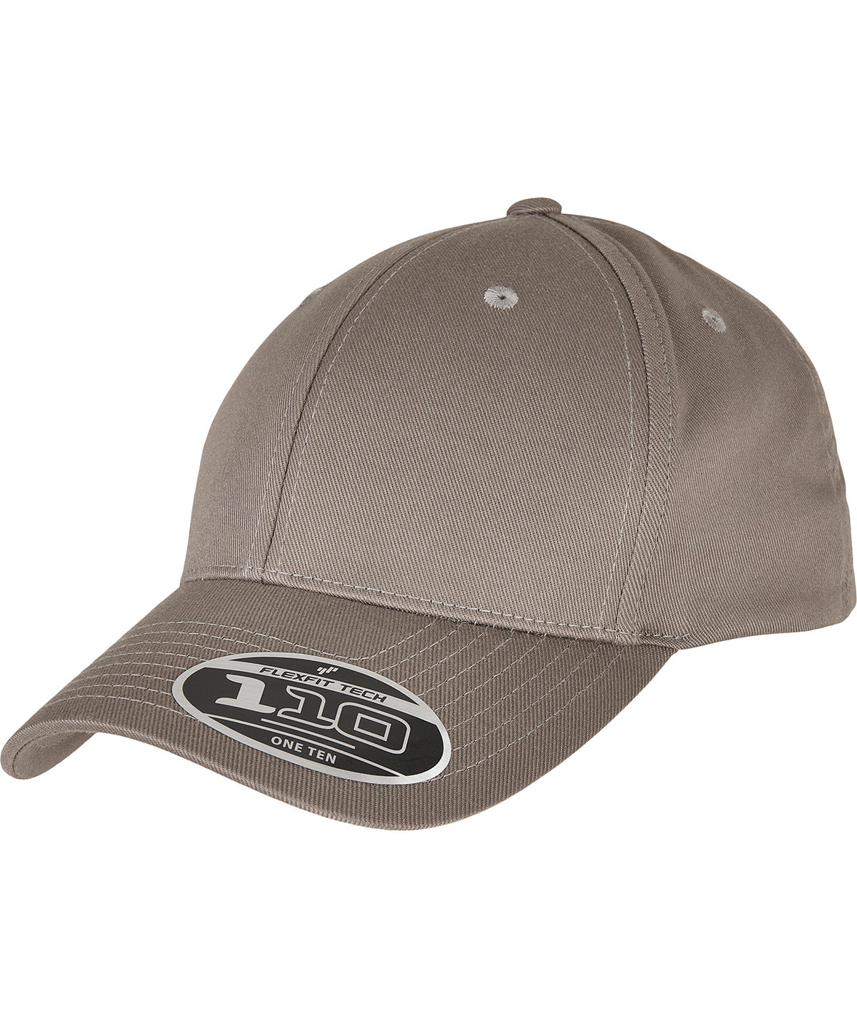 Flexfit 110 curved visor snapback - Grey