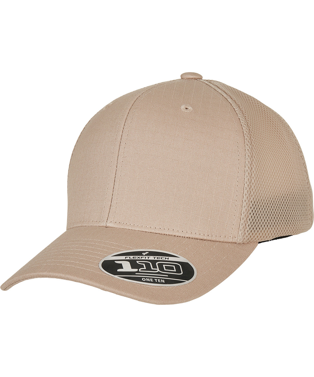 110 Flexfit Ripstop mesh cap (110RM) - Khaki