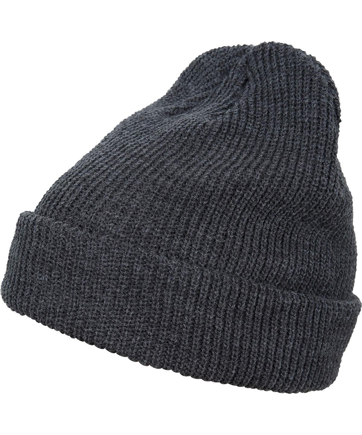 Long knit beanie (1545K) - Dark Grey
