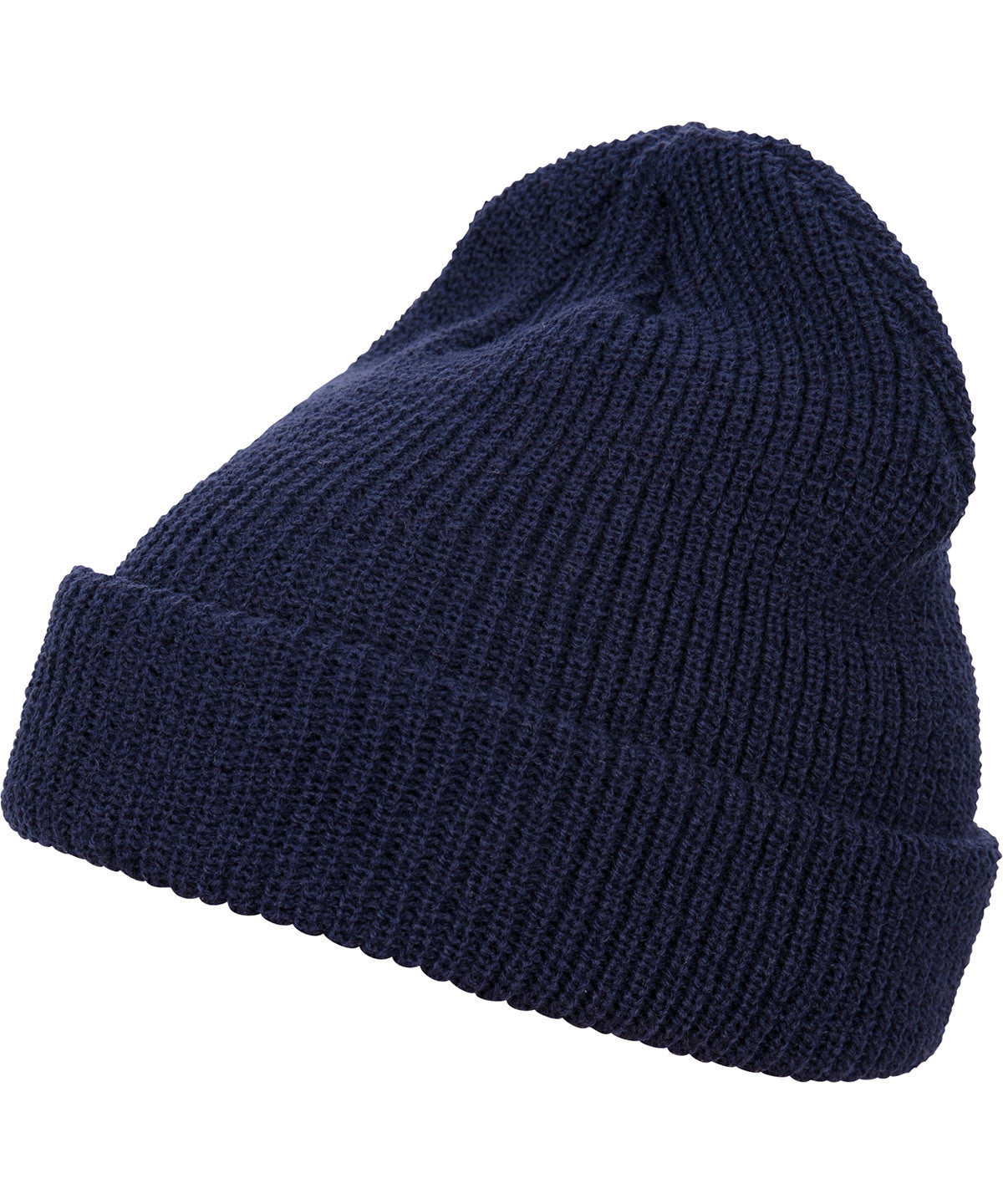 Long knit beanie (1545K) - Navy