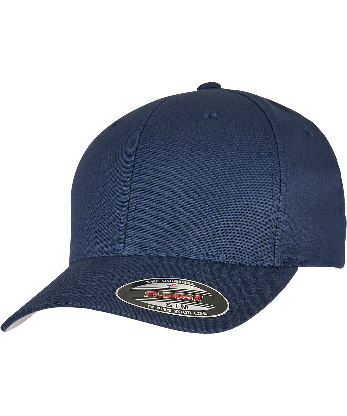V-Flexfit® cotton twill cap (5001) - Navy