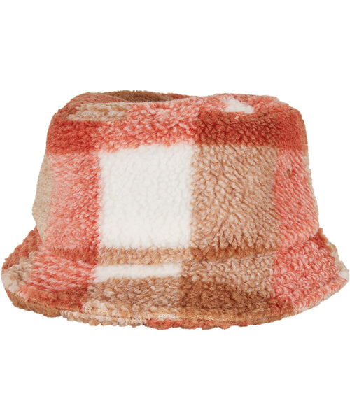 Sherpa check bucket hat (5003SC)