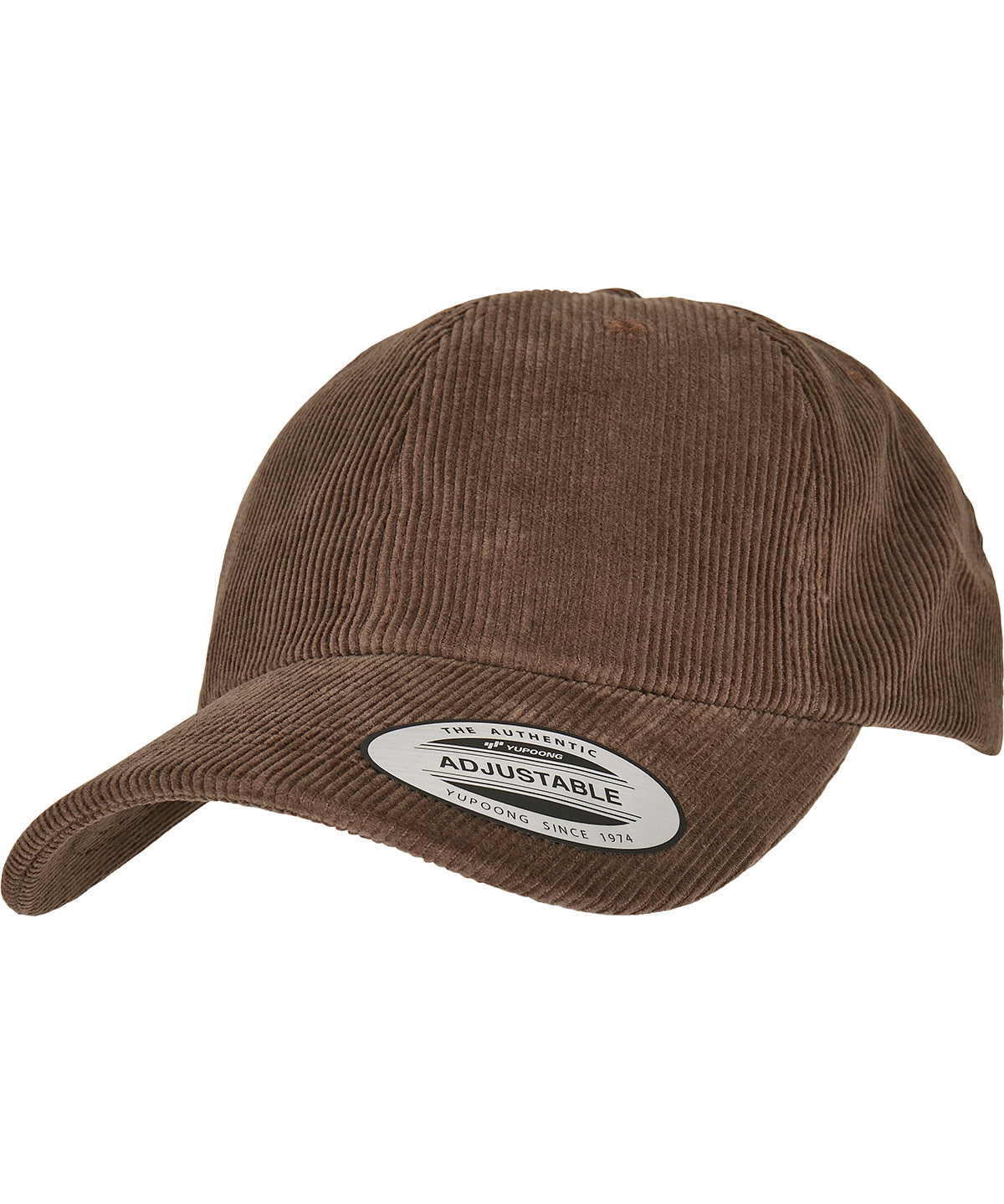 Low-profile corduroy dad cap (6245CD) - Toffee