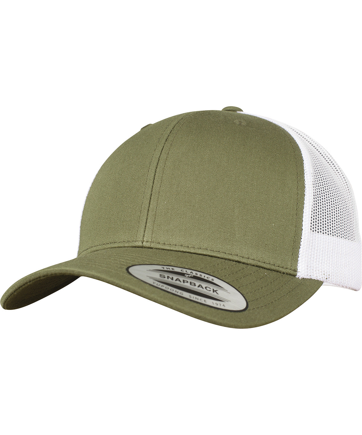 Retro trucker 2-tone (6606T) - Buck/White