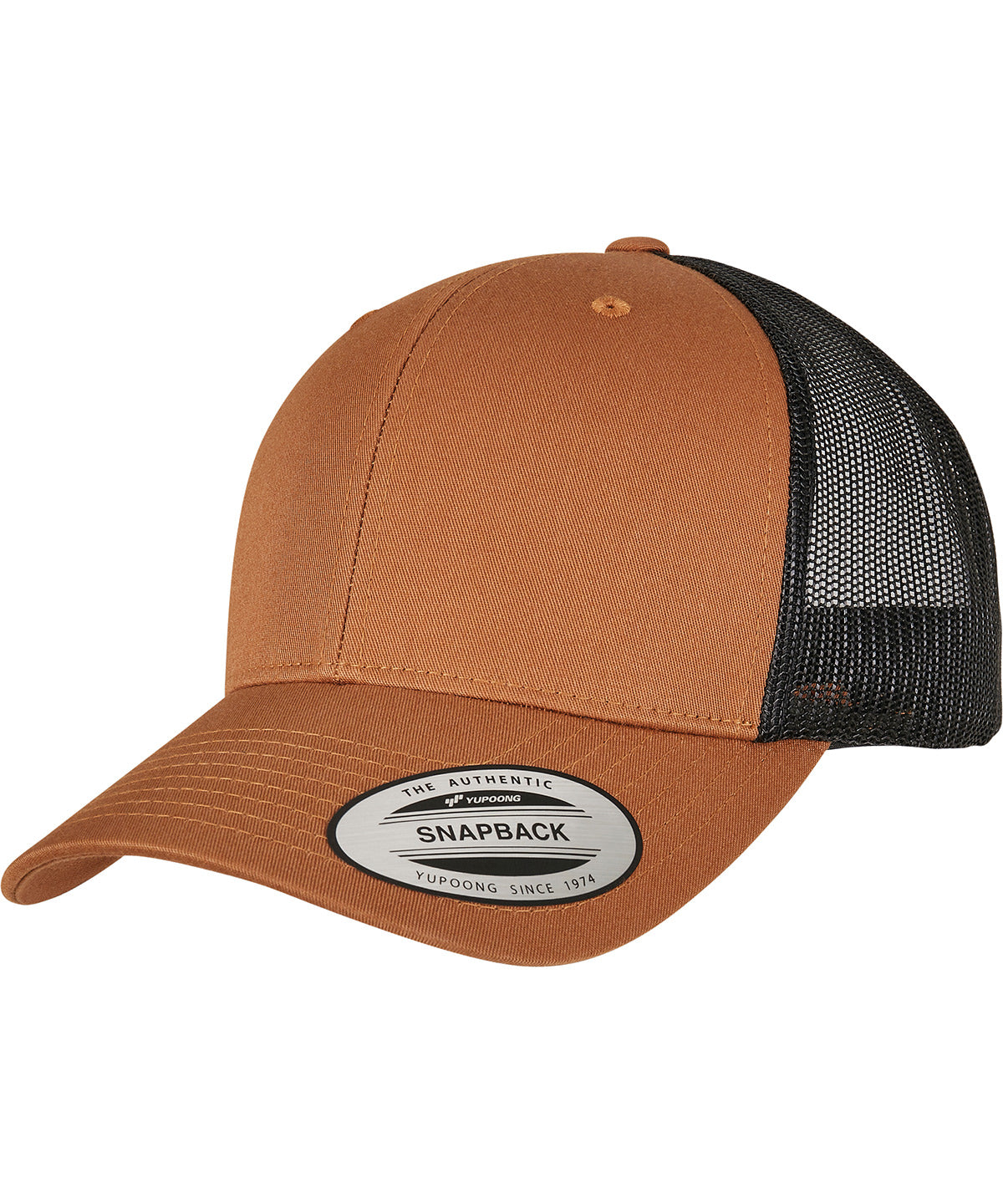 Retro trucker 2-tone (6606T) - Caramel/Black