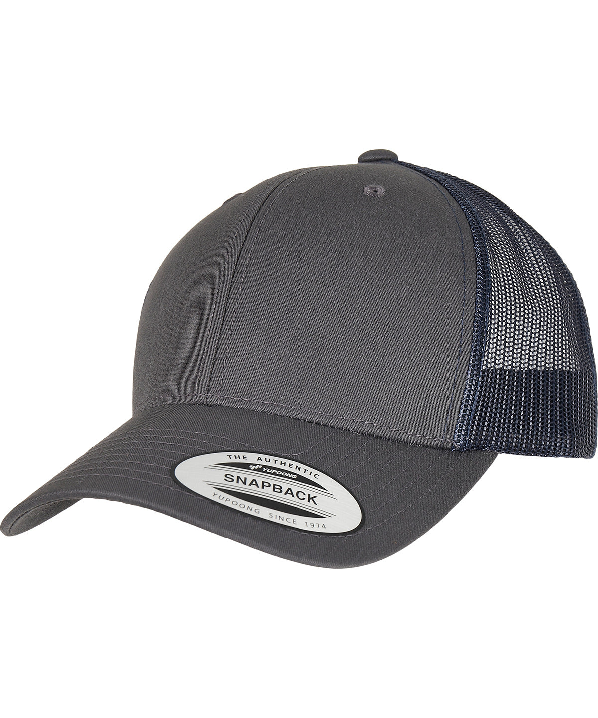 Retro trucker 2-tone (6606T) - Charcoal/Navy