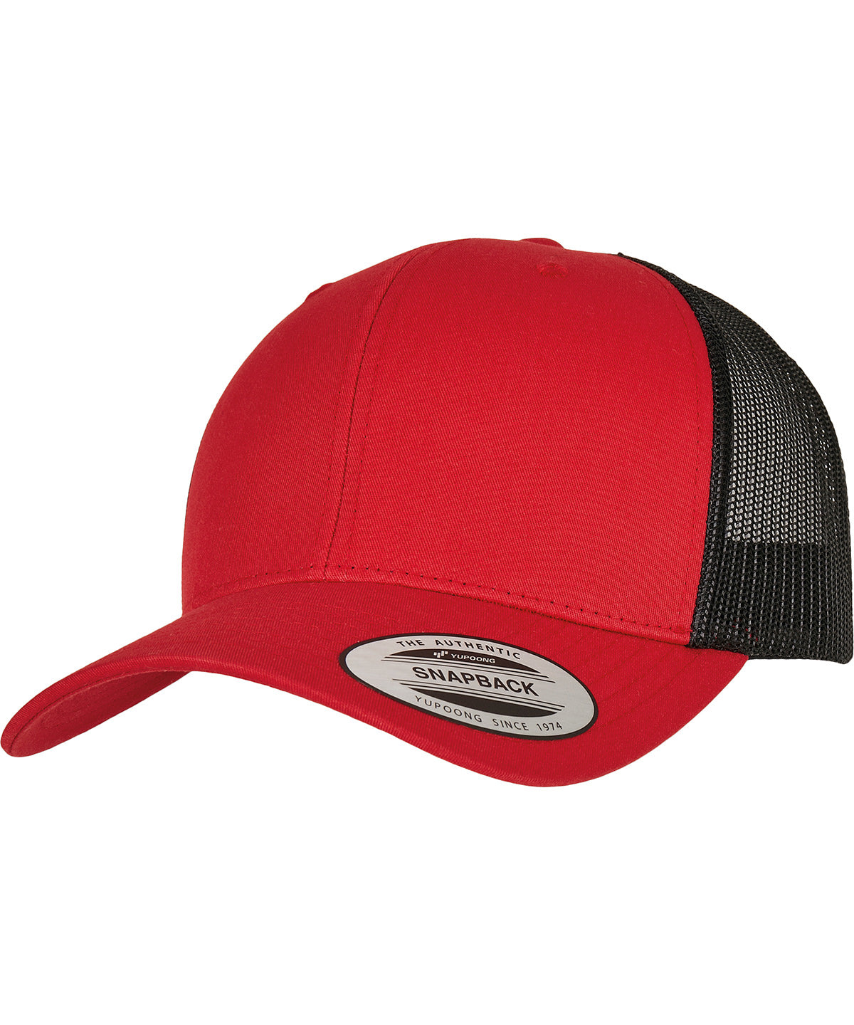 Retro trucker 2-tone (6606T) - Red/Black