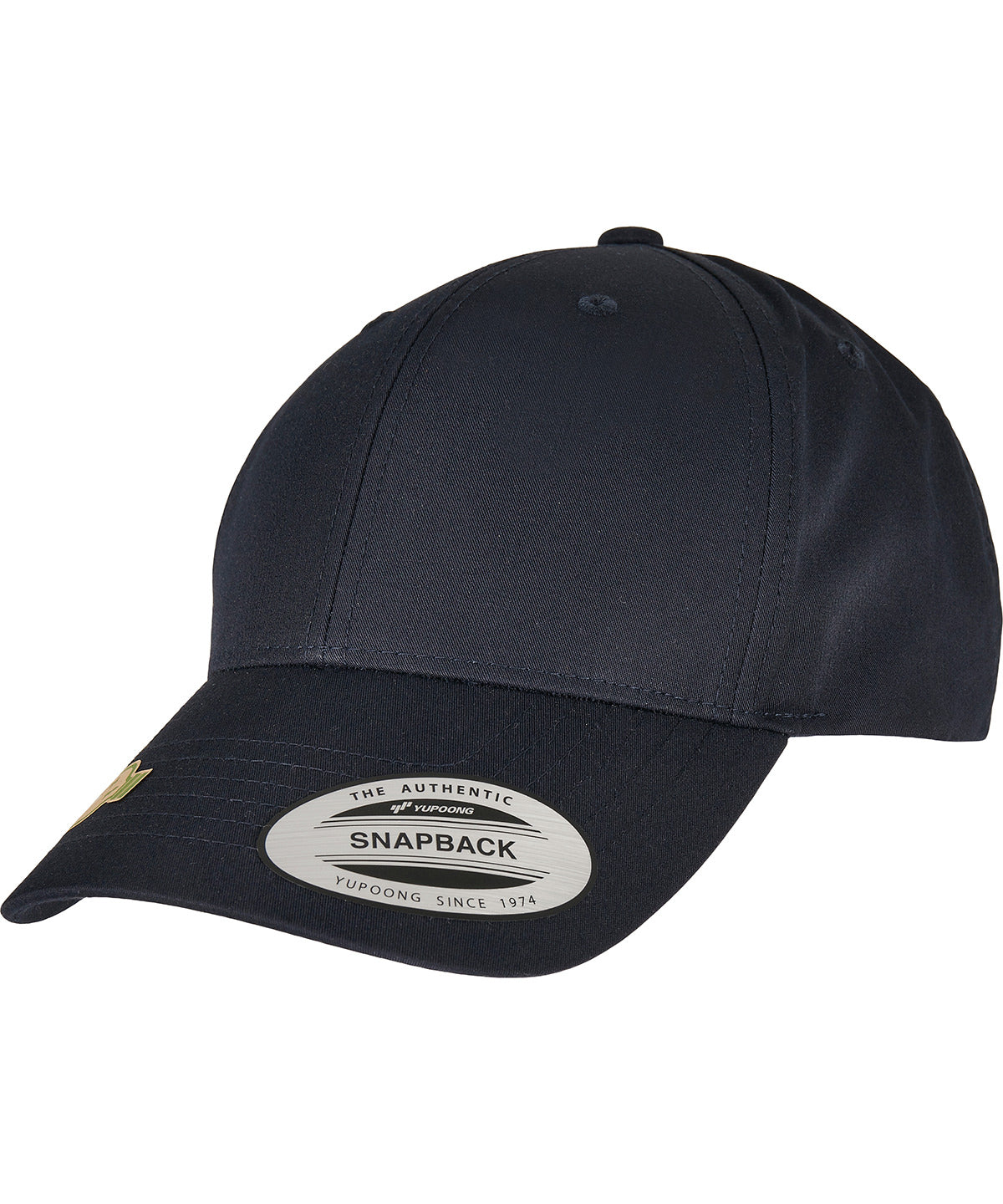 Recycled poly twill snapback (7706RS) - Navy