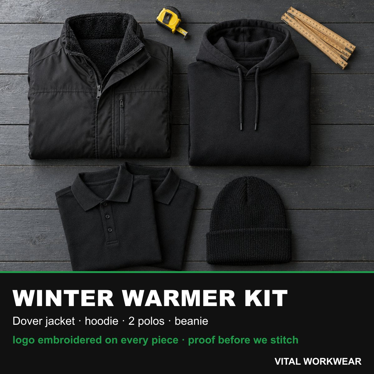 Winter warmer kit from Vital Workwear